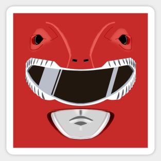 Red Power Ranger Sticker